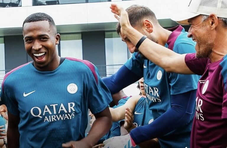 (VIDEO) Previo a la final de la Copa de Francia: Luis Enrique y sus elogios para Willian Pacho