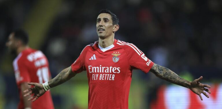 Di María se despide del Benfica, ¡pero jugará el Mundial de Clubes!