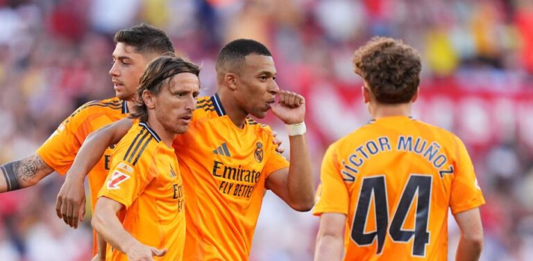 (VIDEO) El Real Madrid gana a un Sevilla que acabó con nueve
