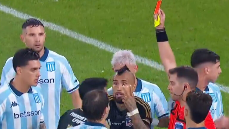 (VIDEO) La INSÓLITA expulsión de Arturo Vidal en la Libertadores