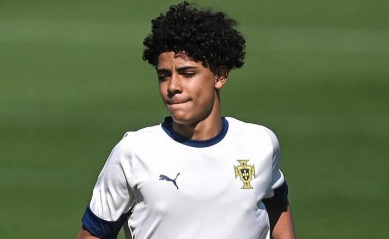 El hijo de CR7 ya entrena con la Sub 15 de Portugal