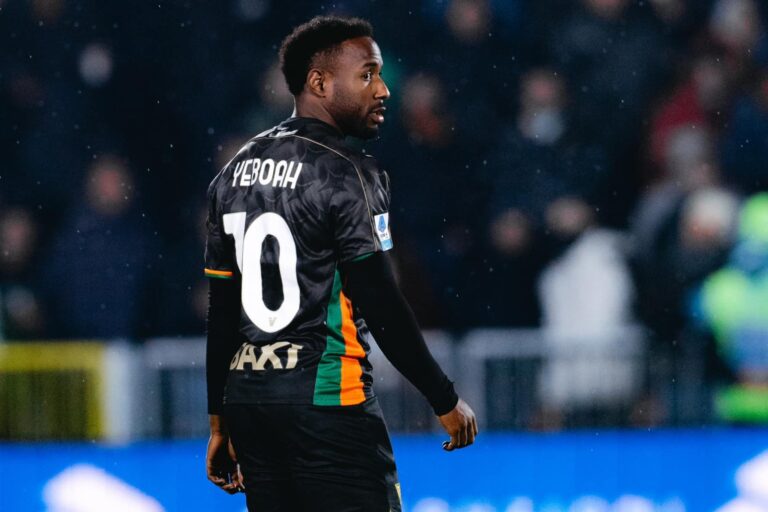 Con John Yeboah como titular, el Venezia respira y se aleja del descenso en la Serie A