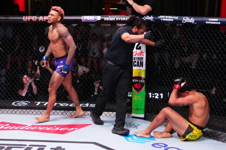 (VIDEO) EMOTIVA DEDICATORIA: Las primeras palabras de Michael Morales tras vencer a Gilbert Burns