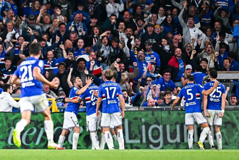 ¡Un milagro puede evitar el descenso de la Sampdoria a la Serie C!