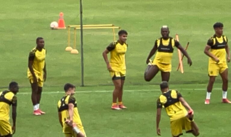 Dalo Bucaram Jr entrena con el primer equipo de BSC previo al duelo ante Deportivo Cuenca
