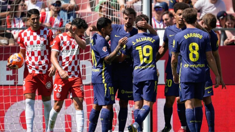 (VIDEO) Atlético de Madrid cerró la temporada con goleada ante Girona
