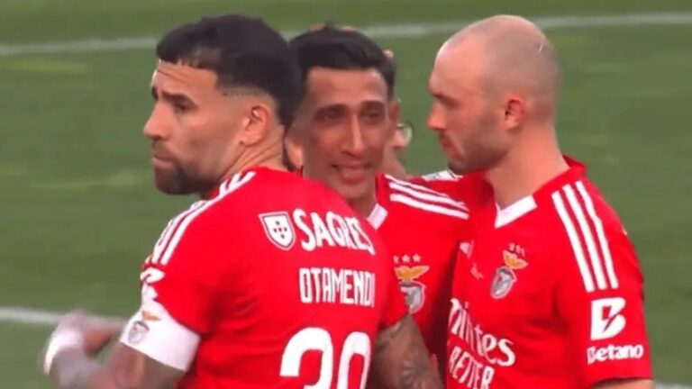 (VIDEO) El llanto de Di María tras una insólita derrota ante Sporting en la Copa de Portugal