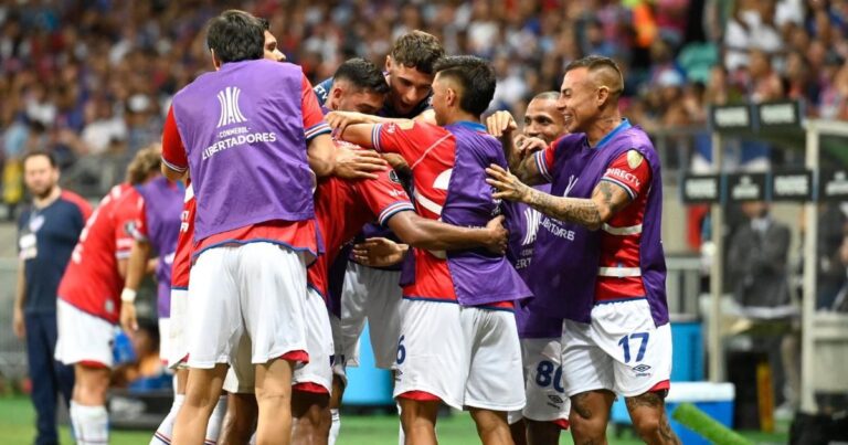(VIDEO) Nacional (U) venció a Bahía en Brasil por la Libertadores