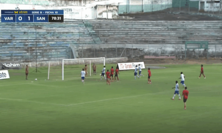 (VIDEO) ERROR DE CÁLCULO: El insólito gol de Vargas Torres en la Serie B