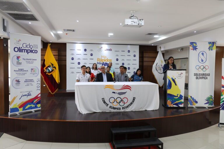 CAMINO A LOS ÁNGELES 2028: COE presentó su programa de becas olímpicas para 10 deportistas