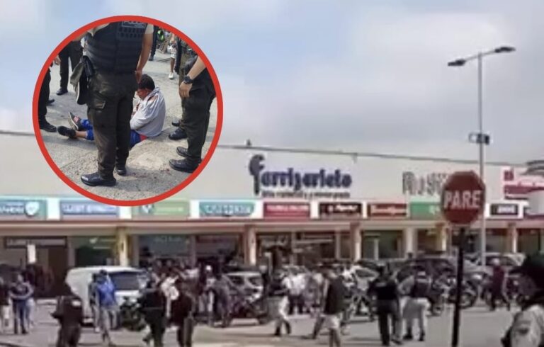 (VIDEO) Intensa balacera en un intento de asalto a un vehículo blindado en vía a Daule