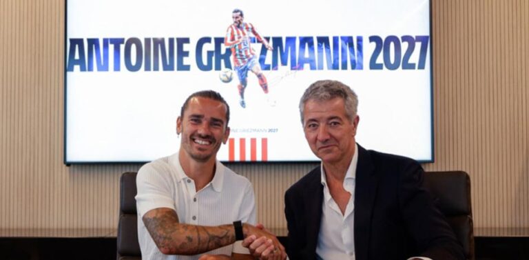¡Griezmann amplía su contrato con el Atlético!