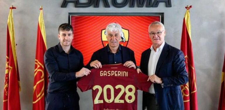 Oficial: Gasperini, la esperanza de la Roma para volver a la Champions
