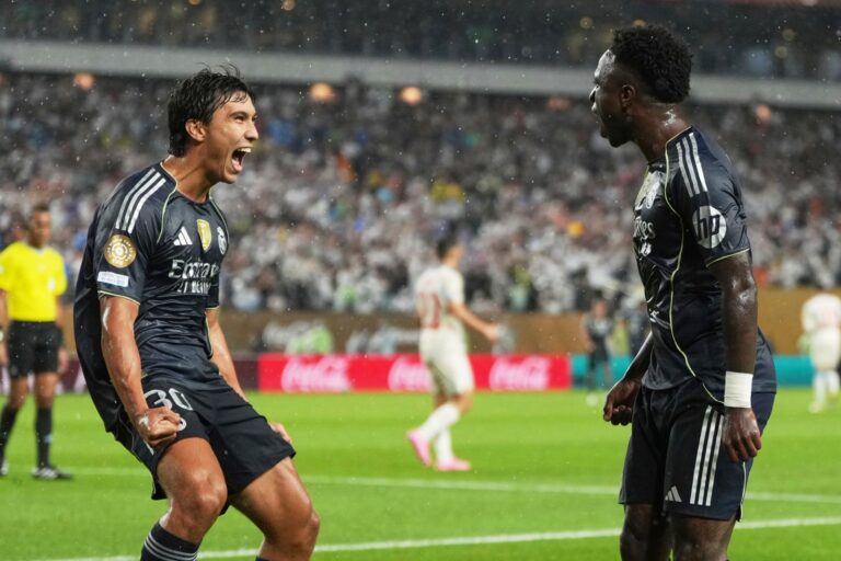 (VIDEO) Real Madrid goleó al RB Salzburg y clasificó a octavos del Mundial de Clubes