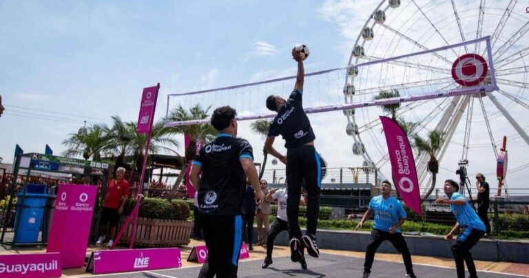 ¡Hito en el deporte ecuatoriano! Arranca la Liga Nacional de Ecuavóley Banco Guayaquil