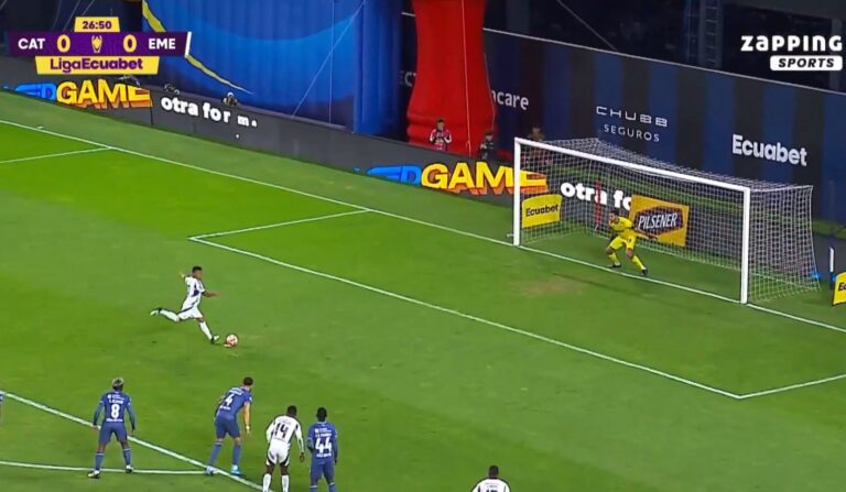 (VIDEO) PURA CALIDAD: Christian Cueva anotó su primer gol con Emelec