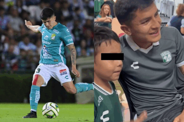 (VIDEO) Jugador conmueve en redes al regalarle una camiseta del León a un niño de escasos recursos