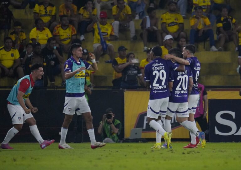 (VIDEO) GOLPE EN GUAYAQUIL: LDU derrotó a BSC y sube al segundo puesto
