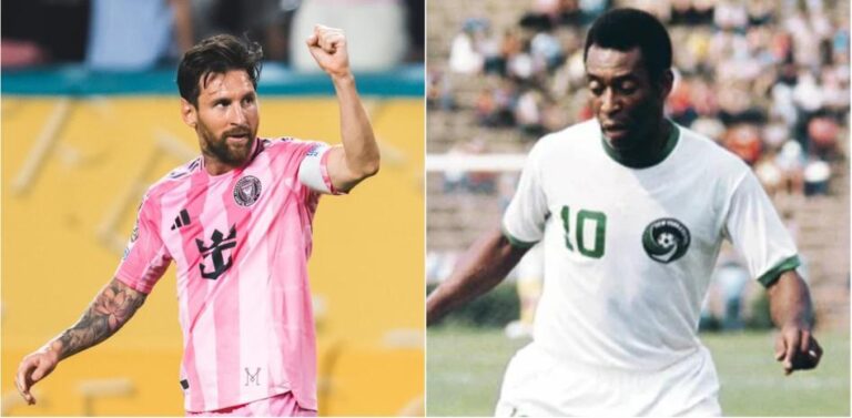Messi sigue brillando: ya supera los números de Pelé en Estados Unidos