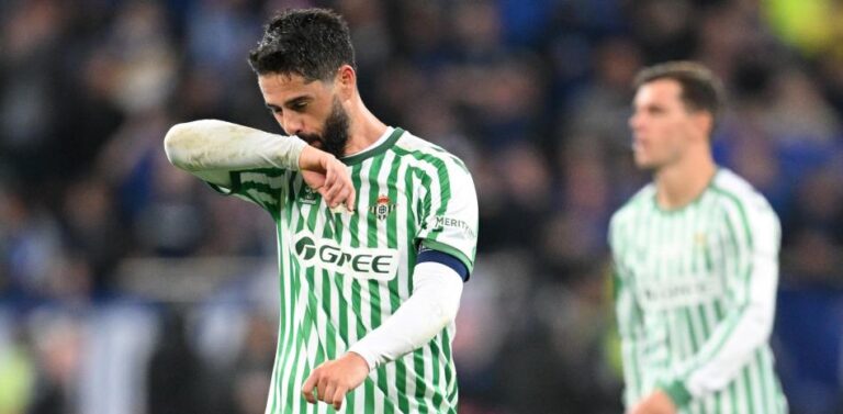 Isco rechaza a la Serie A y el Betis lo quiere renovar hasta 2029