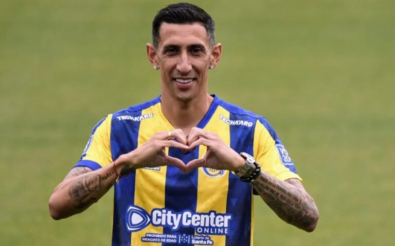 Di María revela el mensaje de Messi en su emotiva presentación con Rosario Central