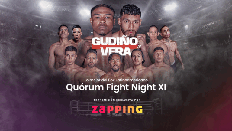 El boxeo de alto nivel llega a Ecuador: “Quorum Fight Night XI” se vivirá en exclusiva por Zapping