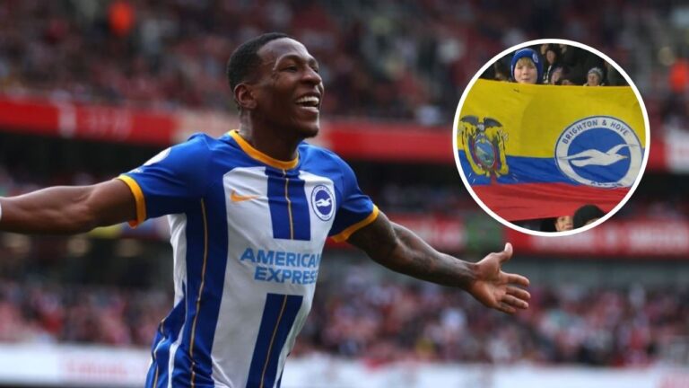 (VIDEO) El emotivo agradecimiento del Brighton a Pervis Estupiñán