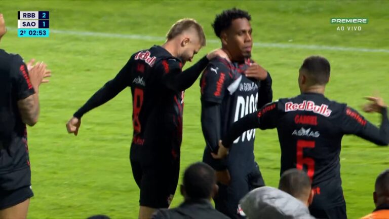 (VIDEO) José Hurtado marcó su primer gol en el Brasileirao con Bragantino