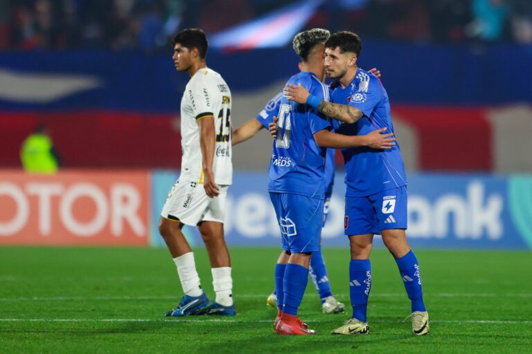 (VIDEO) ‘U’ de Chile goleó 5-0 a Guaraní en los playoffs de la Sudamericana