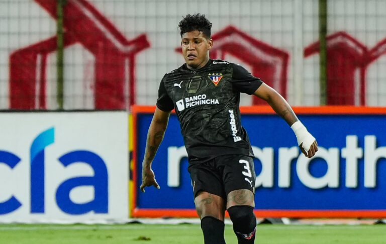 POR SU EXPULSIÓN ANTE EL CUENCA: Richard Mina será baja ante Barcelona SC