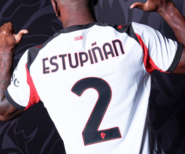 Ya se puede adquirir la camiseta de Pervis Estupiñán en el AC Milan: precios y cómo comprarla