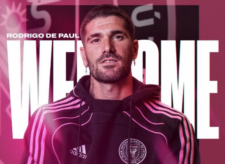 OFICIAL: Inter Miami anunció el fichaje de Rodrigo De Paul