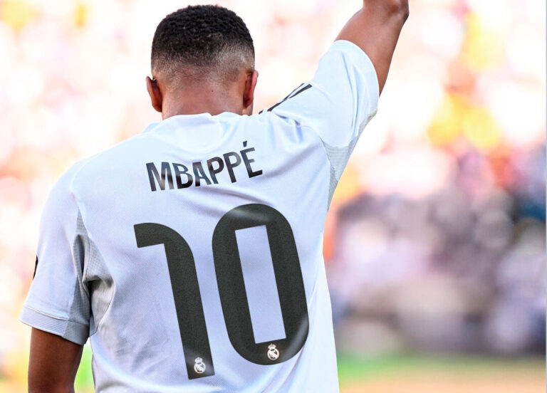 OFICIAL: Mbappé ya es el ’10’ del Real Madrid