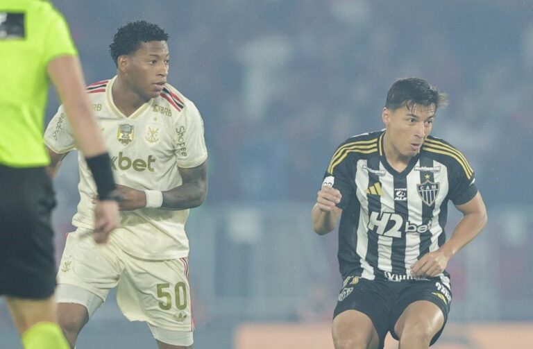(VIDEO) Atlético Mineiro venció a Flamengo en la ida de los octavos de la Copa de Brasil