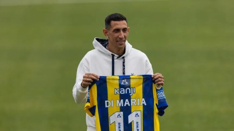 (VIDEO) El parche que usará Rosario Central para homenajear a Di María