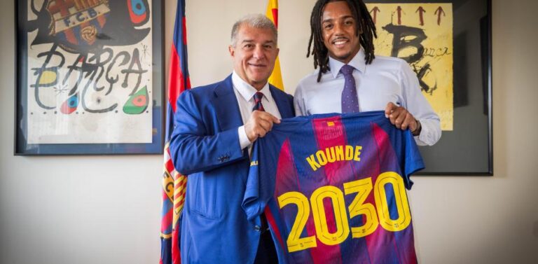 Koundé seguirá siendo azulgrana hasta el 2030: “El cielo es el límite”