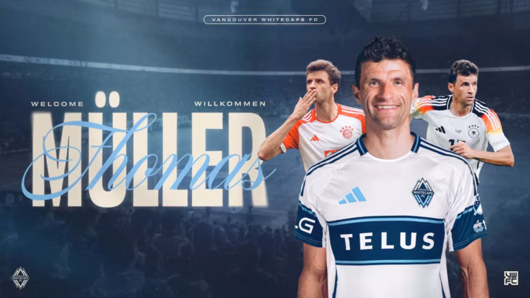 (VIDEO) OFICIAL: Thomas Müller, futbolista de Vancouver Whitecaps