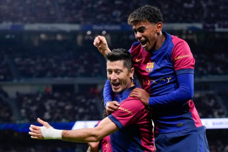 Lamine y Lewandowski, sancionados por la UEFA por no respetar las normas en un control antidopaje