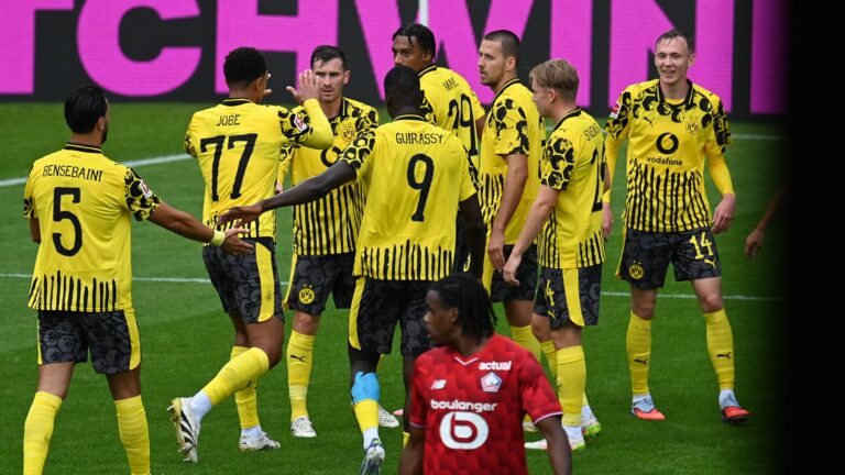Borussia Dortmund venció al Lille en amistoso de pretemporada