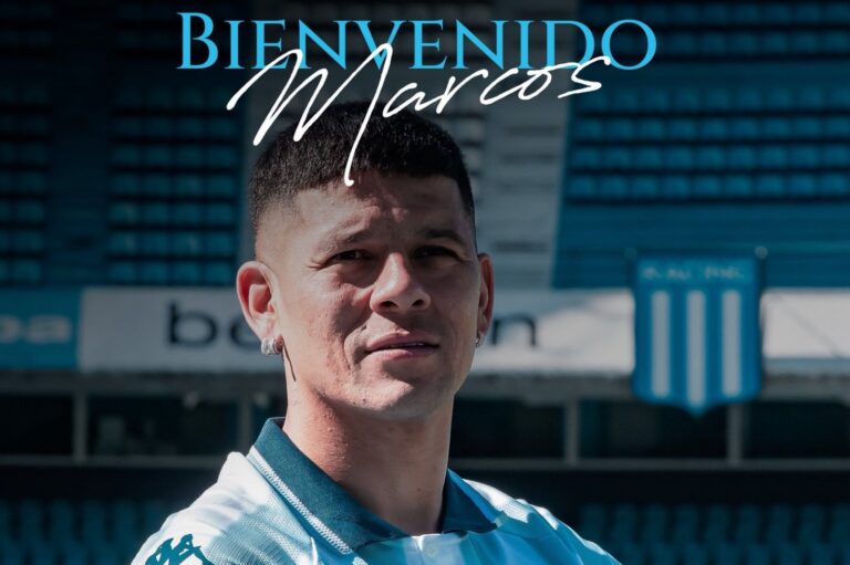 OFICIAL: Racing anunció la incorporación de Marcos Rojo