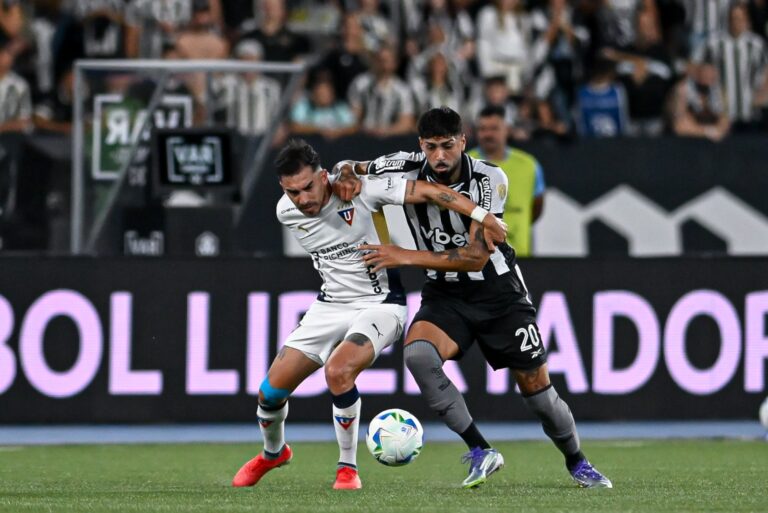 (VIDEO) EL CAMPEÓN, EN VENTAJA: Botafogo se impuso ante LDU en la Libertadores