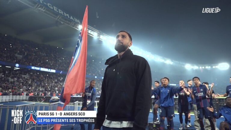 (VIDEO) La despedida de Donnarumma con la afición del PSG