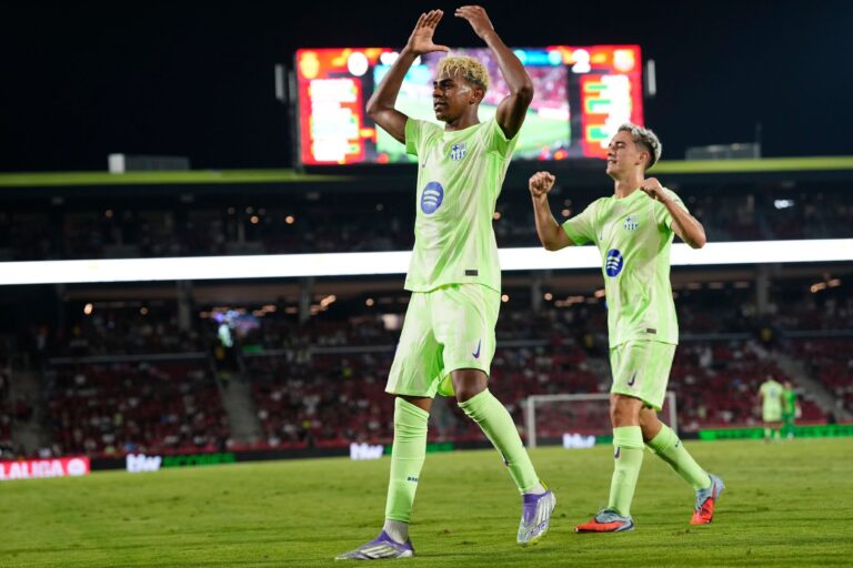 (VIDEO) El Barça debuta en LaLiga con una cómoda goleada al Mallorca