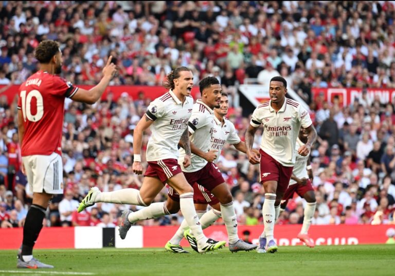 (VIDEO) Triunfazo del Arsenal en Old Trafford: Vence al Manchester United en el inicio de la Premier League