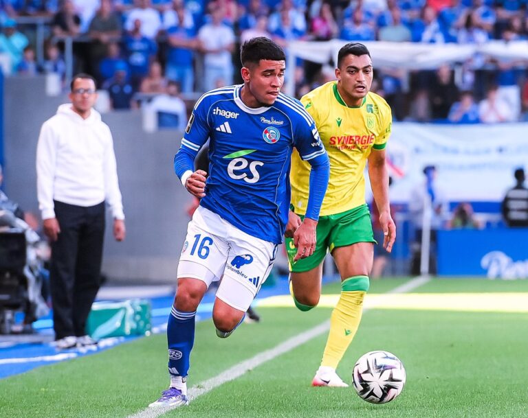 Kendry Páez fue titular en triunfo del Estrasburgo sobre Nantes