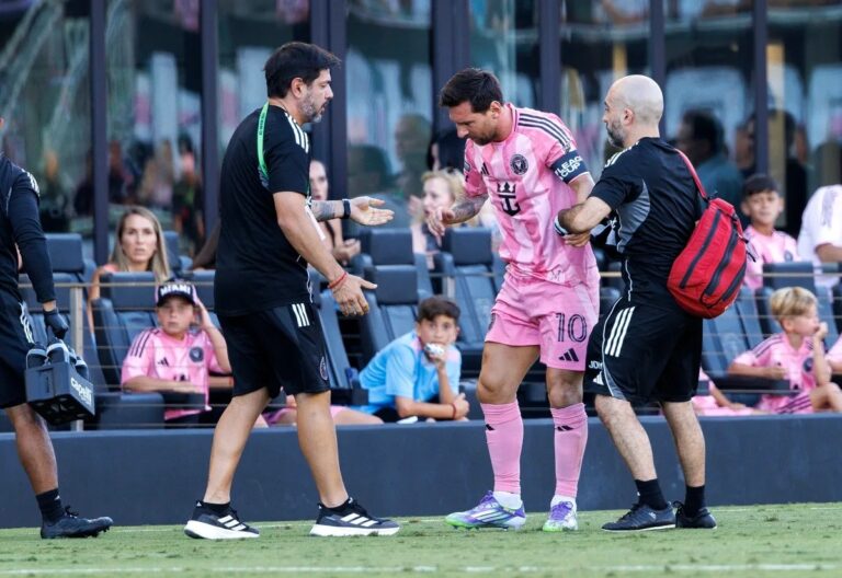 Inter Miami comunicó el informe médico de Lionel Messi