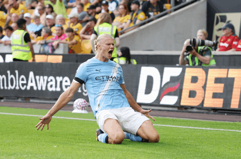 (VIDEO) Manchester City inicia con pie derecho en la Premier al golear a Wolverhampton