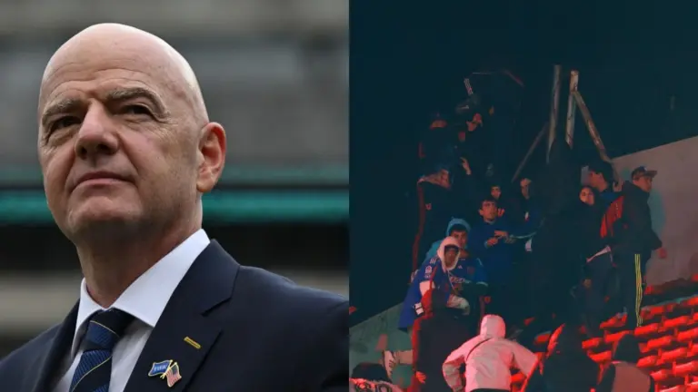 Infantino condena la violencia en el Independiente vs. U. de Chile y pide sanciones ejemplares