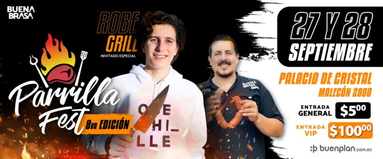 Parrilla Fest regresa a Guayaquil con su octava edición