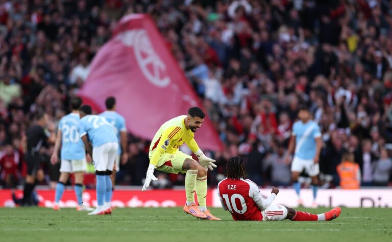 (VIDEO) PARTIDAZO: El Arsenal rescató un valioso empate en casa Vs. Manchester City